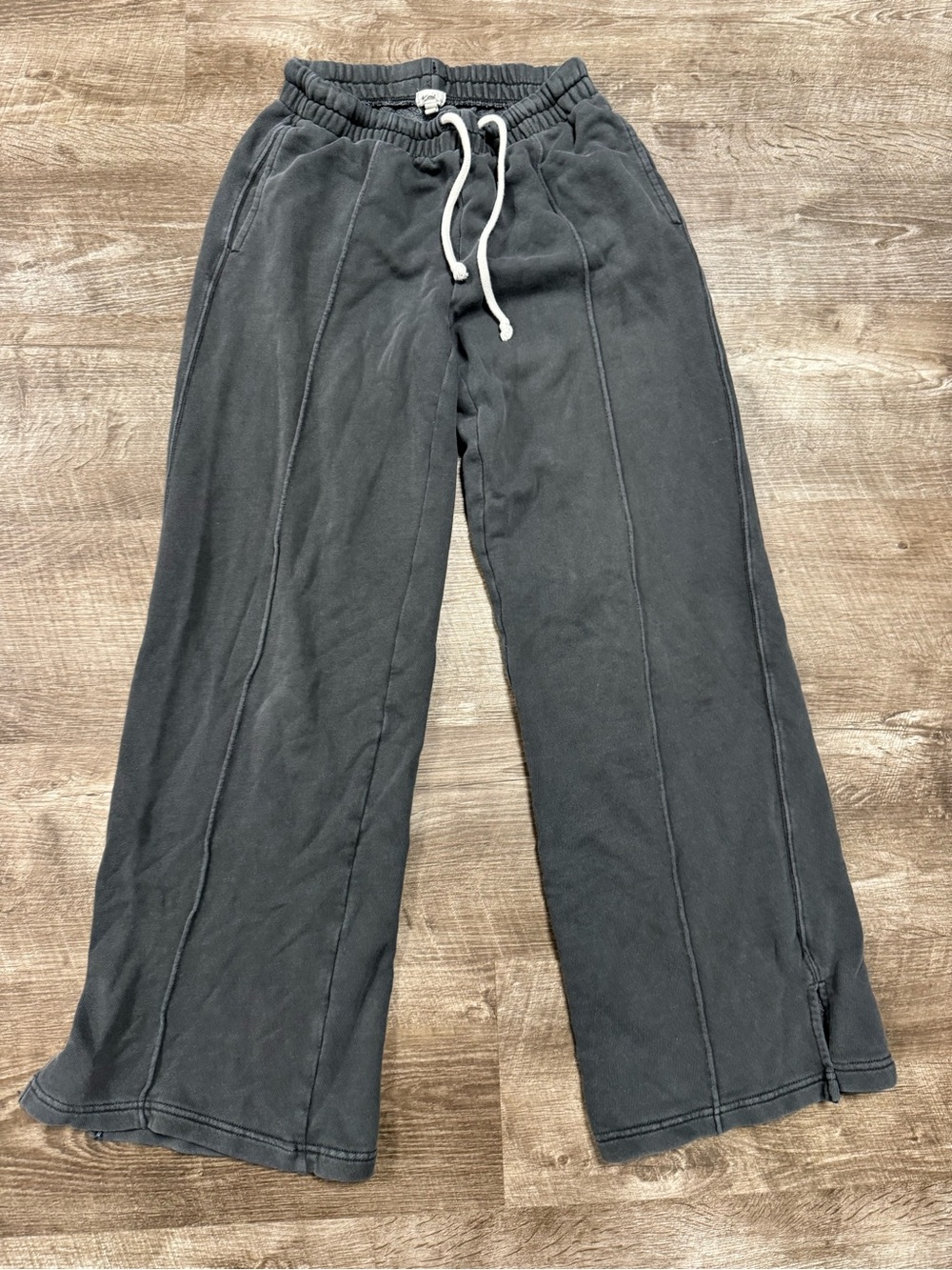 Aerie Grey Wide Leg Sweatpants Size Small